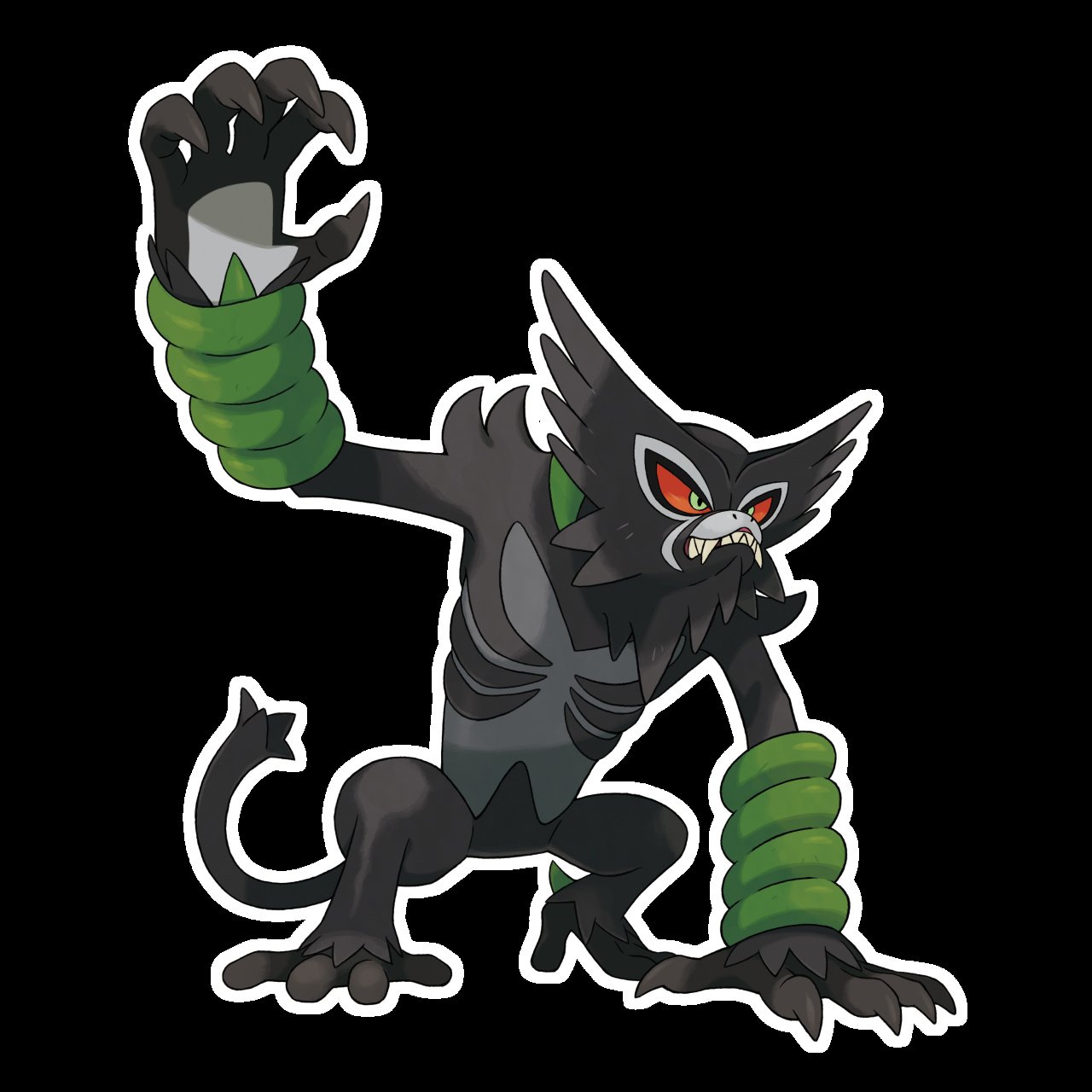 New Mythical Rogue Monkey Pokemon Zarude appears in Sword and Shield