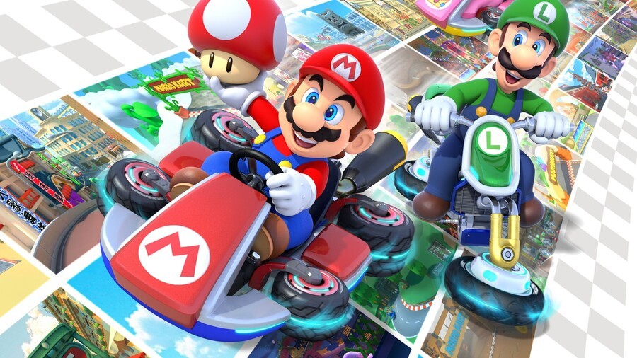 It's 2024. A new Mario Kart is released alongside the Switch 2