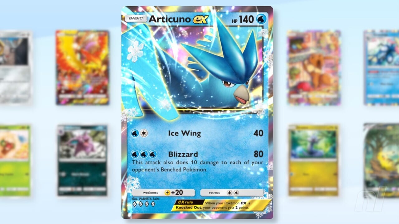 神奇寶貝TCG口袋：Articuno Ex Deck Guide