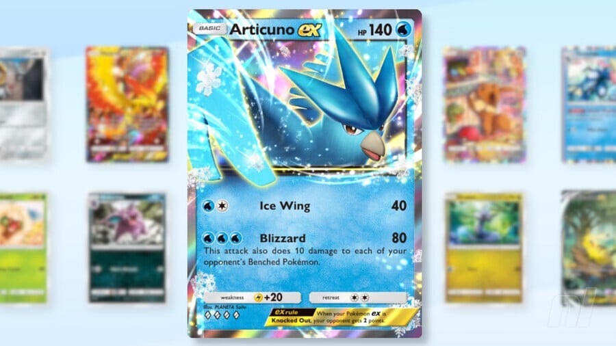 Articuno EX Card