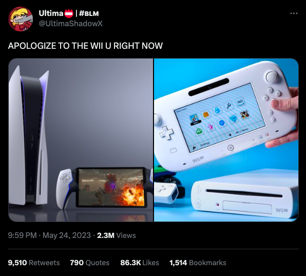 Nintendo Switch Compared To Wii U Console, Wii U GamePad And Wii Remote -  My Nintendo News