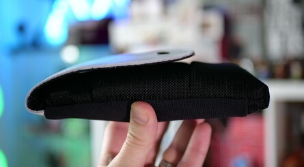 It's worth noting that the CitySlicker will also accept a Game Boy Color and Game Boy Advance OG model, but the fit isn't quite as snug as it is with the Analogue Pocket