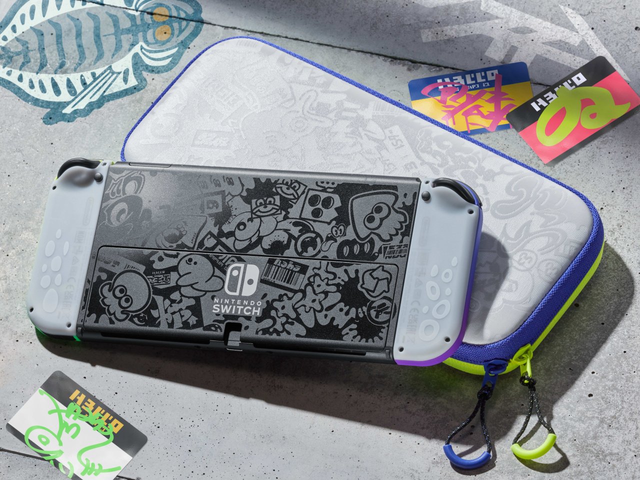 Console Nintendo Switch Oled Splatoon 3 Special Edition