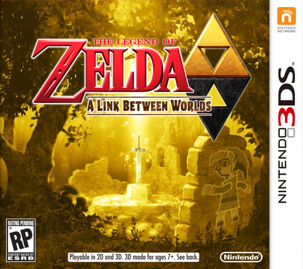 The Legend of Zelda: A Link Between Worlds Cover Artwork