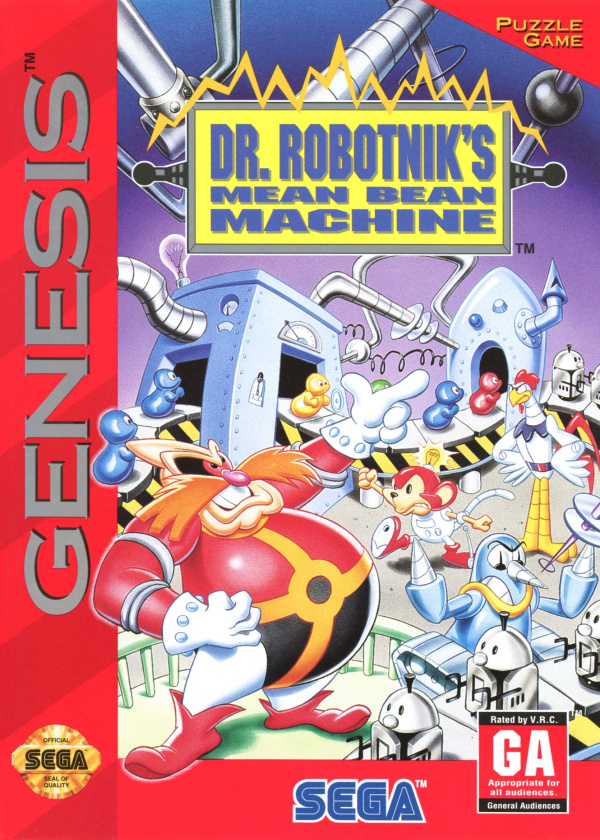 Dr. Robotnik's Mean Bean Machine Cover Artwork