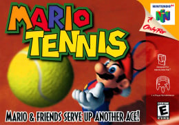 Mario Tennis Cover (Click to enlarge)