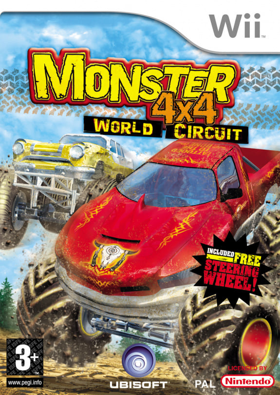 Monster 4x4 World Circuit Cover Artwork