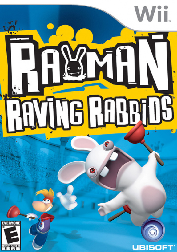 Rayman Raving Rabbids Cover Artwork