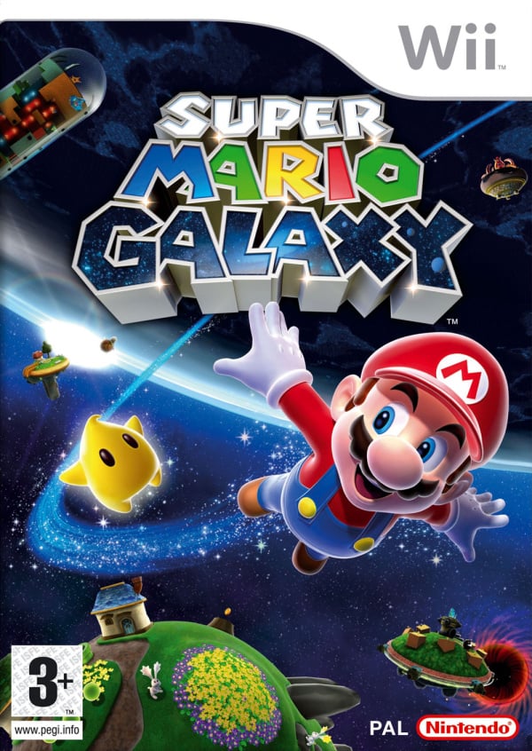 Super Mario Galaxy Cover Artwork