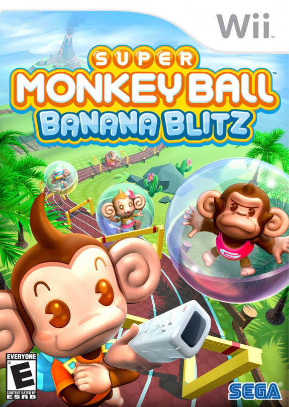 Super Monkey Ball Banana Blitz Cover Artwork