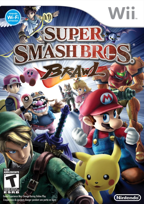 Super Smash Bros. Brawl Cover Artwork