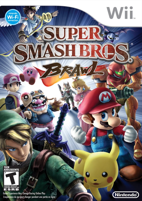 Super Smash Bros. Brawl Cover Artwork