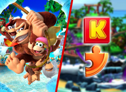 Donkey Kong Country: Tropical Freeze Juicy Jungle Walkthrough - All Puzzle Pieces And Kong Letters