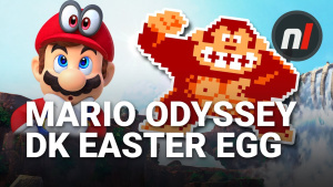 Super Mario Odyssey Donkey Kong Arcade Easter Egg in Jump Up, Super Star!