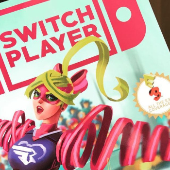 The latest issue of #switchplayer has arrived with #arms on the cover! #ninstagram #nintendo #nintendoswitch