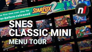 Super NES Classic / SNES Mini User Interface Menu Tour - New Rewind State Feature