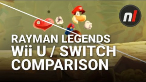 Rayman Legends Switch / Wii U Graphical Comparison | Rayman Legends on Nintendo Switch