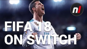 This is FIFA 18 on Nintendo Switch