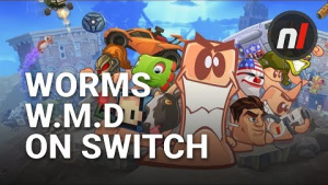 First Look at Worms WMD Running on Nintendo Switch