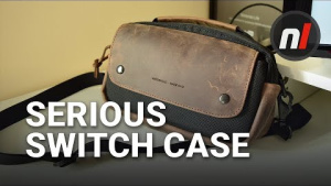 Hardcore Leather Switch Case for Serious Switchers | WaterField Arcade Gaming Case Review