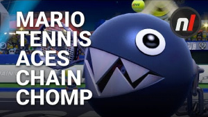 Chain Chomp in Mario Tennis Aces Gameplay - Nintendo Switch