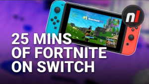 Let's Play 25 Mins of Fornite on Nintendo Switch (Badly)