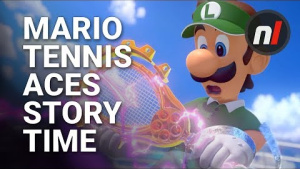 Mario Tennis Aces Story Time - Story Mode Introduction