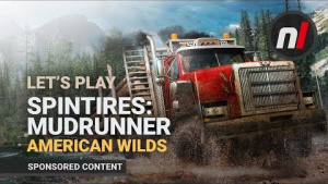 Fuel Consumption Simulator! - Let's Play Spintires: Mudrunner: American Wilds on Switch