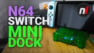 A Switch Mini Dock that Looks Like an N64, Why Not?