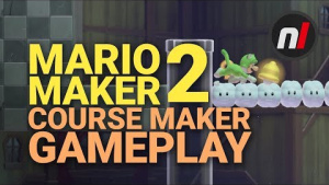 Super Mario Maker 2 Course Maker Gameplay on Nintendo Switch (Direct Feed)