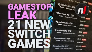 GameStop Server Lists 21 New Unannounced Nintendo Switch Games Before E3