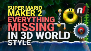 Everything MISSING in 3D World Style | Super Mario Maker 2 Nintendo Switch