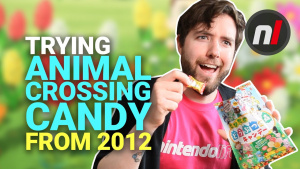 Trying Animal Crossing Candy from the Year 2012