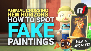 Animal Crossing: New Horizons: Art - How To Spot Redd's Fake Painting And Statues (UPDATED)