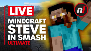 Minecraft Steve in Smash Ultimate LIVE