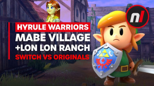 Mabe Village & Lon Lon Ranch Appear In Hyrule Warriors: Age of Calamity! (Comparison)