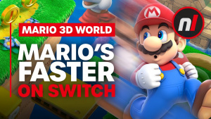 Super Mario 3D World Speed Comparison - Wii U vs Switch