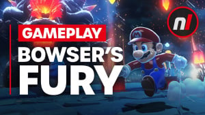 NEW Bowser's Fury Gameplay (Super Mario 3D World)