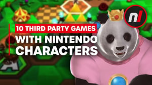 10 Third Party Games with Nintendo Characters