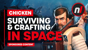 Surviving & Crafting in Space (with a Chicken) - Breathedge on Nintendo Switch