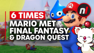 6 Times Super Mario Met Final Fantasy & Dragon Quest