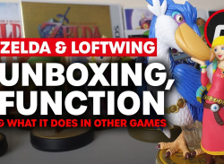 Using the Zelda & Loftwing amiibo in Skyward Sword HD (Unboxing & Demonstration)