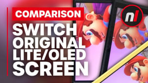 Nintendo Switch OLED Screen Comparison - OLED, Lite, Original