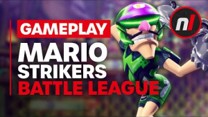 Mario Strikers: Battle League Nintendo Switch NEW Gameplay
