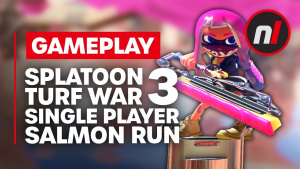 Splatoon 3 NEW Gameplay - Single Player, Turf War, Salmon Run