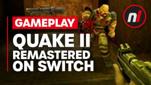Quake II Looks Incredible on Switch - Gameplay