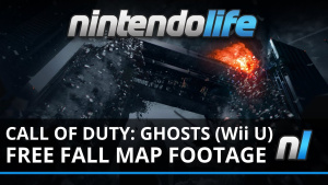 Call of Duty: Ghosts (Wii U) Free Fall Gameplay