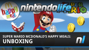 Super Mario McDonald's Happy Meal Unboxing