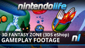 3D Fantasy Zone: Opa Opa Brothers (3DS eShop) Gameplay Footage