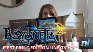 Bayonetta 2 First Print Edition Unboxing For Nintendo Wii U